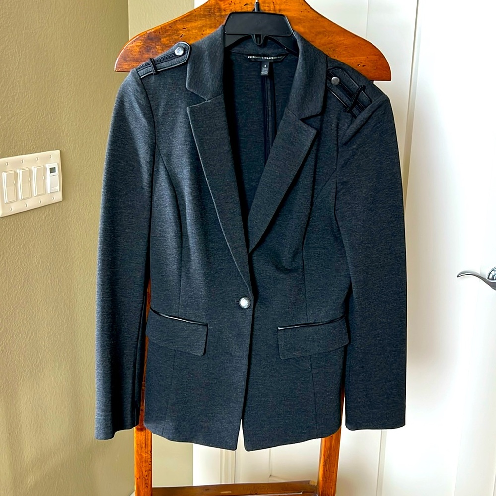 WHBM grey jacket